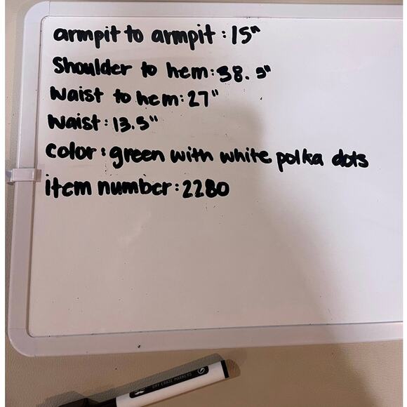 Mikarose Mint with White Polka Dots Short Sleeve Dress - Women's Size XS - Picture 7 of 10